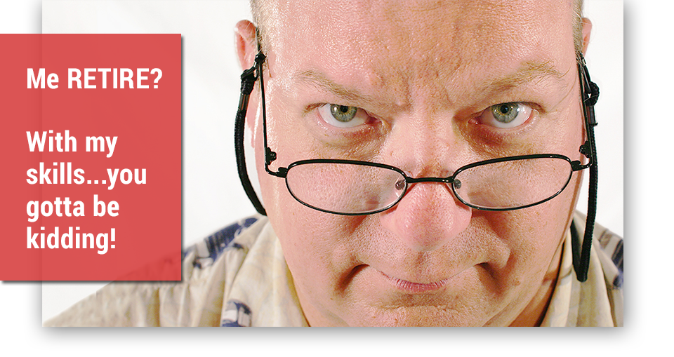 According to noted author and business expert Cash Nickerson, “…by 2016, one third of the U.S. workforce will be 50 or older: ‘a grey tsunami.’”