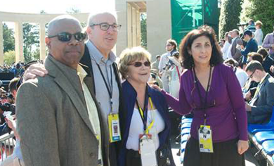 Talk Radio Pros Cover D-Day Ceremonies in Normandy.