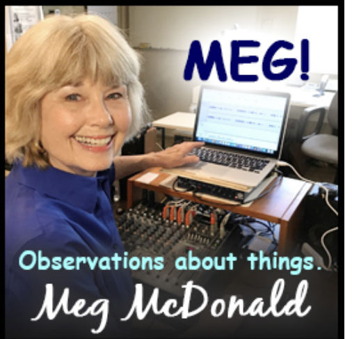 Meg McDonald is enjoying a second career as a talk radio commentator. 